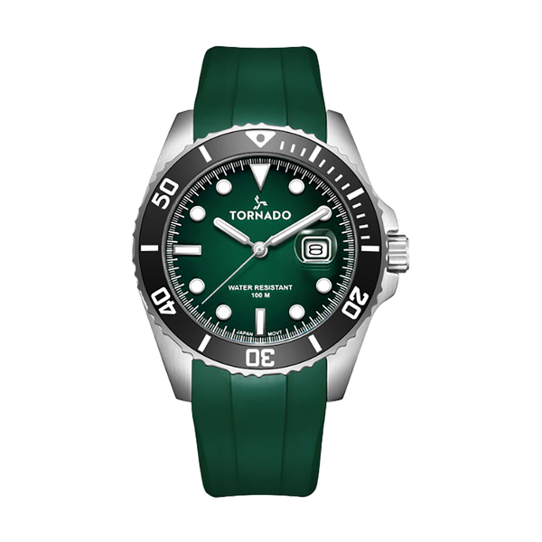 LUMINA Analog Silver Green