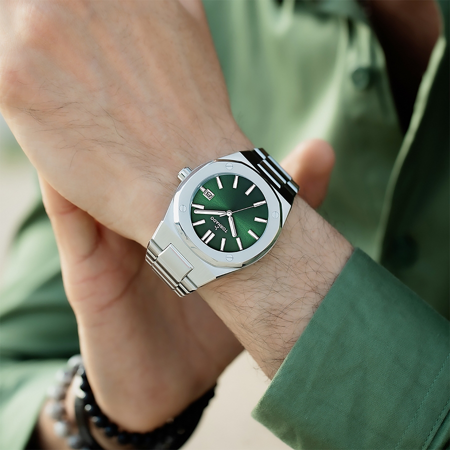 AURORA TWILIGHT Analog Green