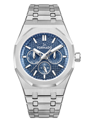 AURORA Multi Function Watch - Blue Silver