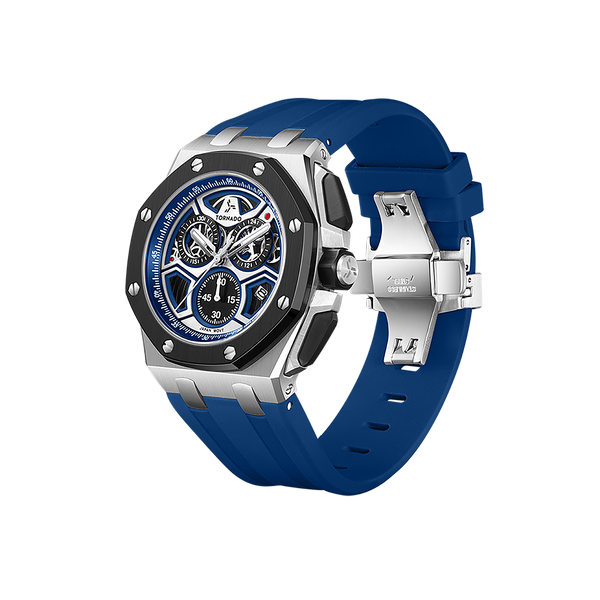 LUMINA CHRONOSPHERE Chronograph Blue and Black
