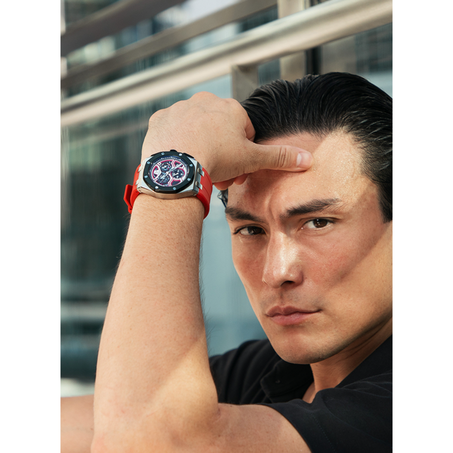 LUMINA CHRONOSPHERE Chronograph Red