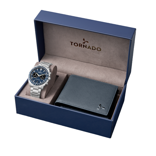 SET BOX Chronograph Blue