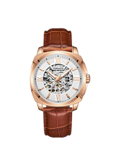 Tornado Men's Automatic White Dial Watch - T7316-RLDW
