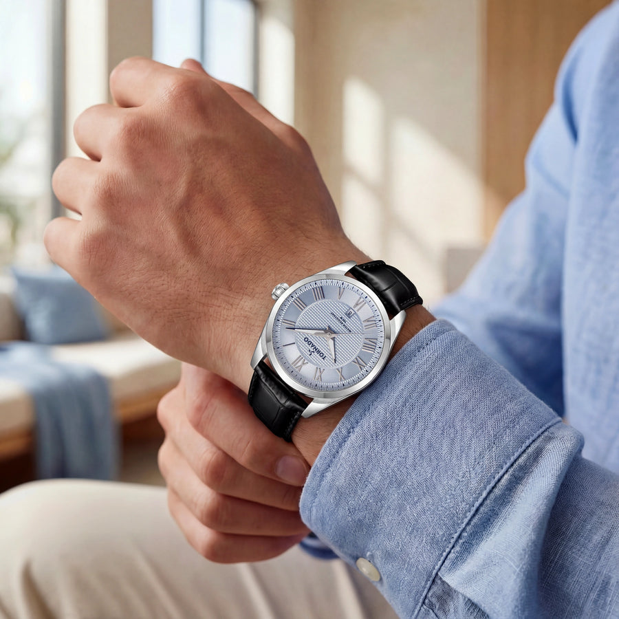 CELESTIA CLASSIC Analog Blue Silver