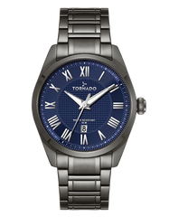 CLASSIC  Analog Watch - Navy Blue Gun Metal