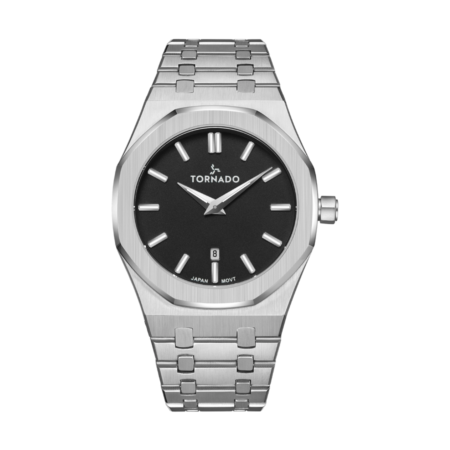 AURORA ECHO Analog Black Silver