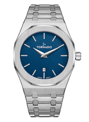 AURORA Analog Watch - Blue Silver