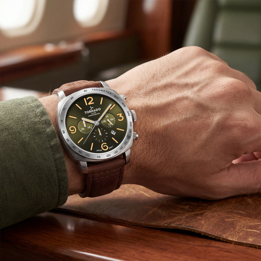 LUMINA CHRONOSPHERE Chronograph Brown